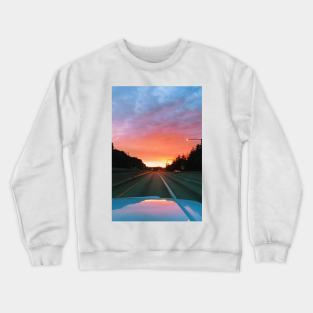 Aesthetic Sunset Crewneck Sweatshirt